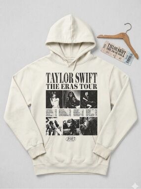 FS: Rare Taylor Swift The Eras Tour 2023 US Hoodie – Size Medium, Very Comfy